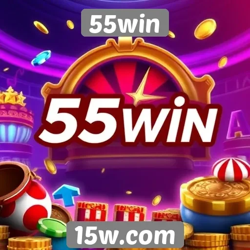 Exploração dos jogos de cassino disponíveis no 55win